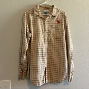 Columbia Button Down Mens Shirt Flannel size Large